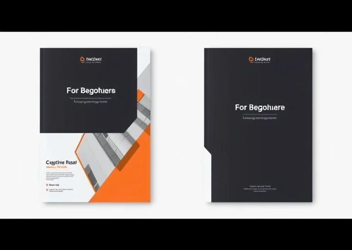 Premium business brochure cover design featuring modern corporate branding, clean layout, and professional presentation.