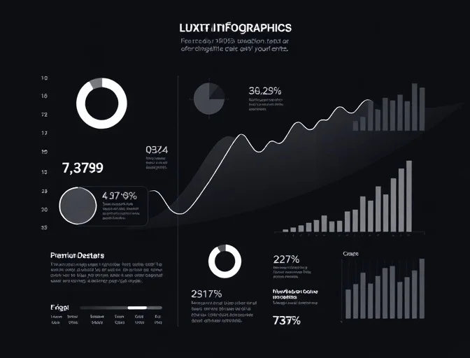 Creative infographic design presenting business data with clear visuals, modern graphic design, and easy-to-understand information layouts.