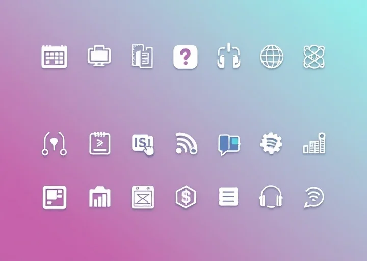 Minimal line icon design collection for websites, mobile apps and modern user interfaces